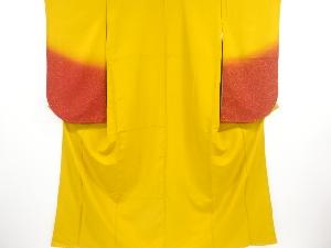 のり散らし模様暈し二尺袖着物